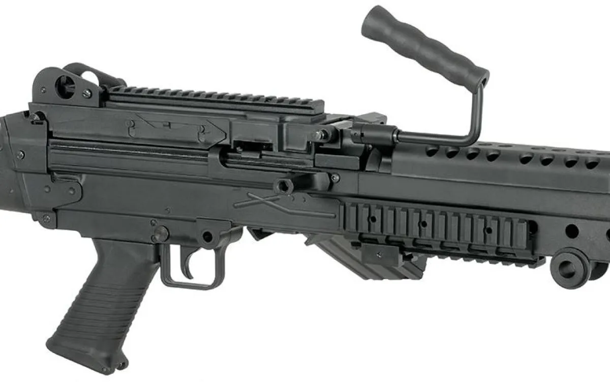 DBoys M249 SAW Sportsline LMG 0,5 Joule AEG Black